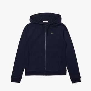 LACOSTE SPORT Fleece Zip Tennis Hoodie
